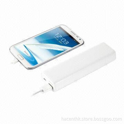 2014 Fashionable Power Bank for Samsung Galaxy, Nokia, iPhone, 10,000mAh Capacity